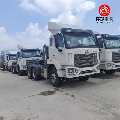 العلامة التجارية الجديدة HOWO NX 6x4 شاحنة رأس الجرار مع محرك ديزل 371HP لنقل البضائع الثقيلة
