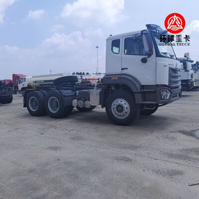 العلامة التجارية الجديدة Sinotruk HOWO NX 400HP 6x4 الثقيلة شاحنة جرار المحرك الرئيسي لنقل البضائع الدولي