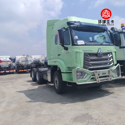العلامة التجارية الجديدة Sinotruk HOWO NX 400HP 6x4 الثقيلة شاحنة جرار المحرك الرئيسي لنقل البضائع الدولي