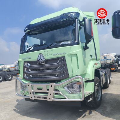 العلامة التجارية الجديدة Sinotruk HOWO NX 400HP 6x4 الثقيلة شاحنة جرار المحرك الرئيسي لنقل البضائع الدولي