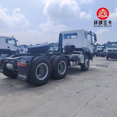 شاحنة رأس الجرار HOWO NX 6x4 الجديدة 371HP محرك ديزل رئيسي للنقل اللوجستي الثقيل
