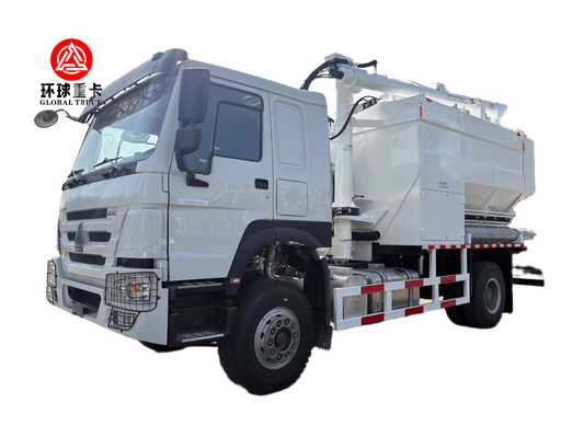 New 20m³ Bulk Emulsion Explosive Mixing and Charging Truck with 350 HP Diesel Engine and 300 kg/min Charging Efficiency for Mining Blasting
