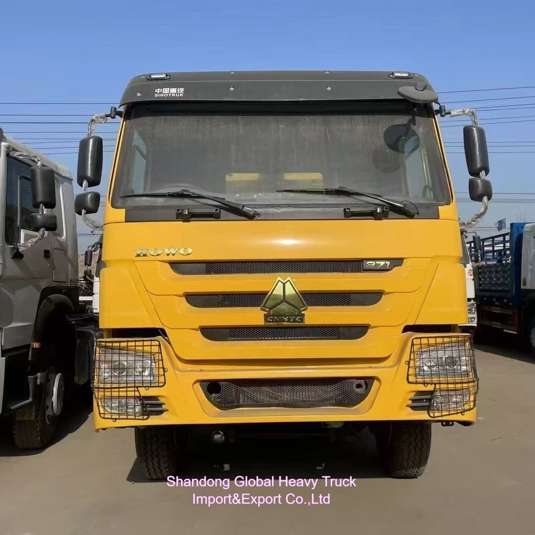 2024 سينوتروك الجديد 380HP 6 * 4 شاحنة تيبر HOWO شاحنة القمامة في المخزون