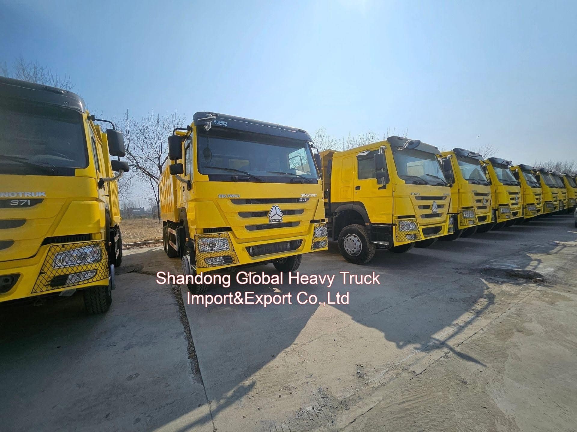 شاحنة الصين الوطنية الثقيلة HOWO 6X4 371HP شاحنة قمامةشاحنة الصين الوطنية الثقيلة