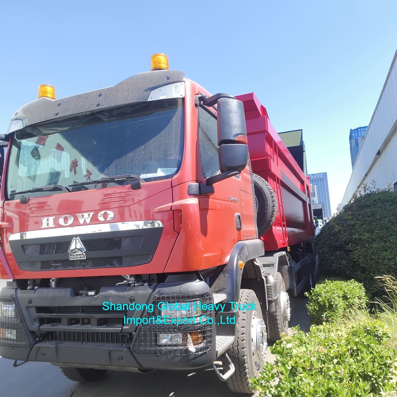 مصنع ساينو تراك HOWO Tx 380HP 400HP 500HP شاحنة قلابة تفريغ شاحنة لوري شاحنة يورو 2 6*4 8*4 شاحنة قلابة
