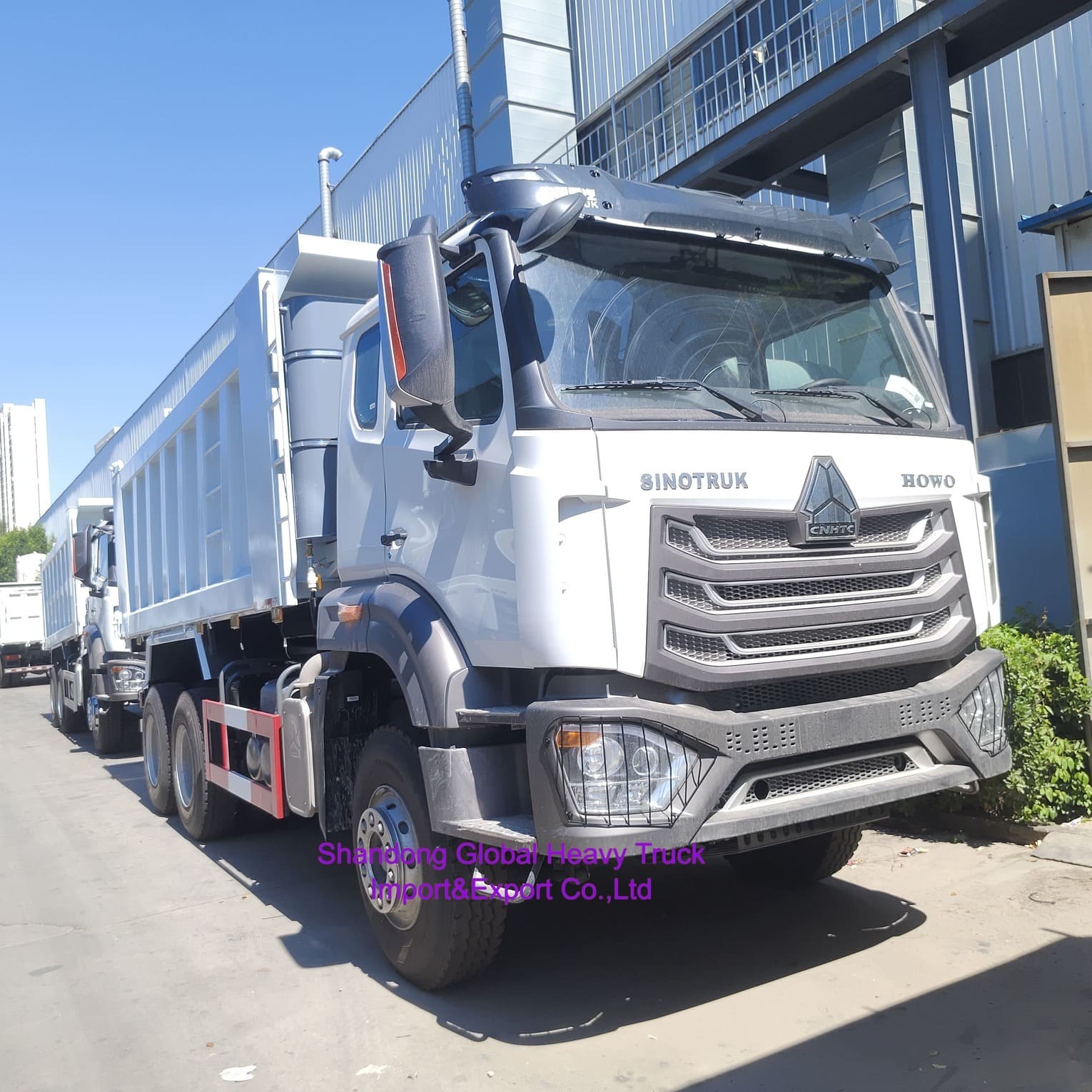 371 حصان HOWO Nx Haohan موديل 2025 شاحنة قلابة تفريغ ديزل سينو 6X4/8X4 للبيع الساخن