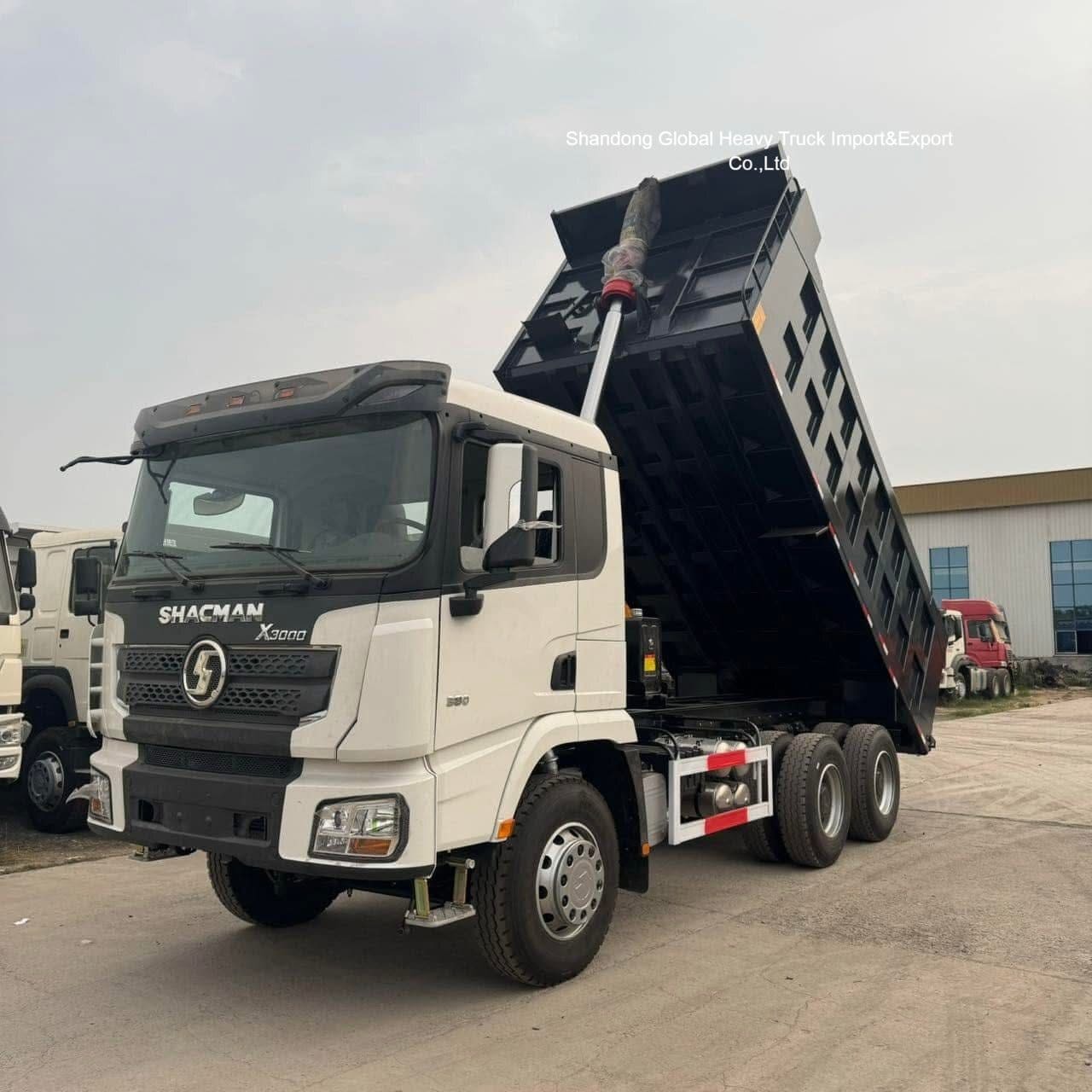 شاحنة قلابة جديدة من نوع شاكمان 6*4 F3000 H3000 X3000 شاكمان 6X4 للتعدين 50 طن شاحنة قلابة