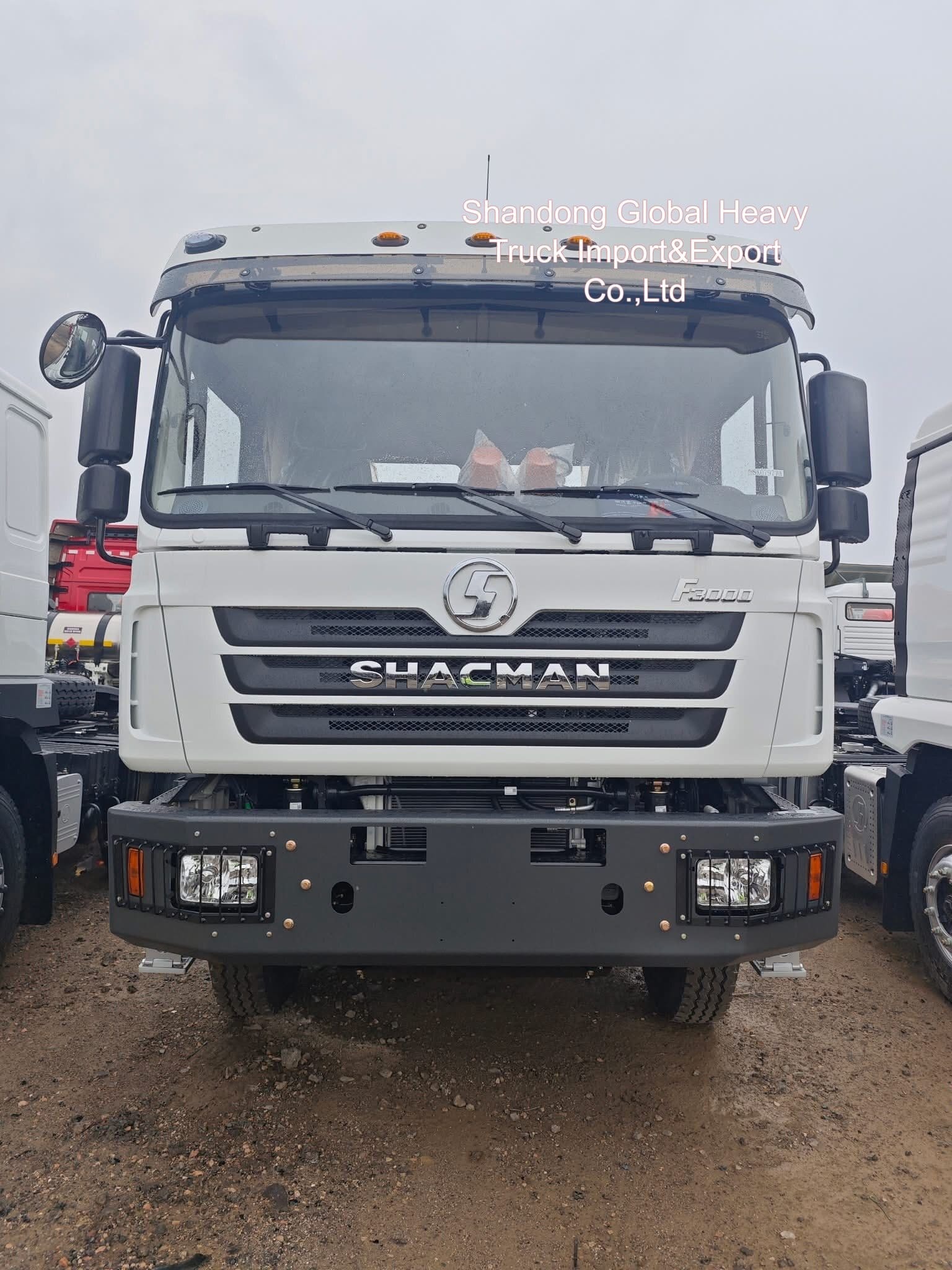 شاكمان X3000 F3000 M3000 6X4 340HP 380HP 400HP 420HP 40طن شاحنة قمامة مستعملة