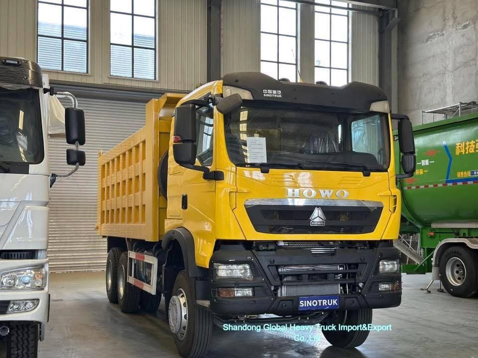 سعر ساينو تراك إثيوبيا ساينو مستعمل وجديد HOWO Tx 8X4 16 25 متر مكعب 12 عجلة قلاب شاحنة