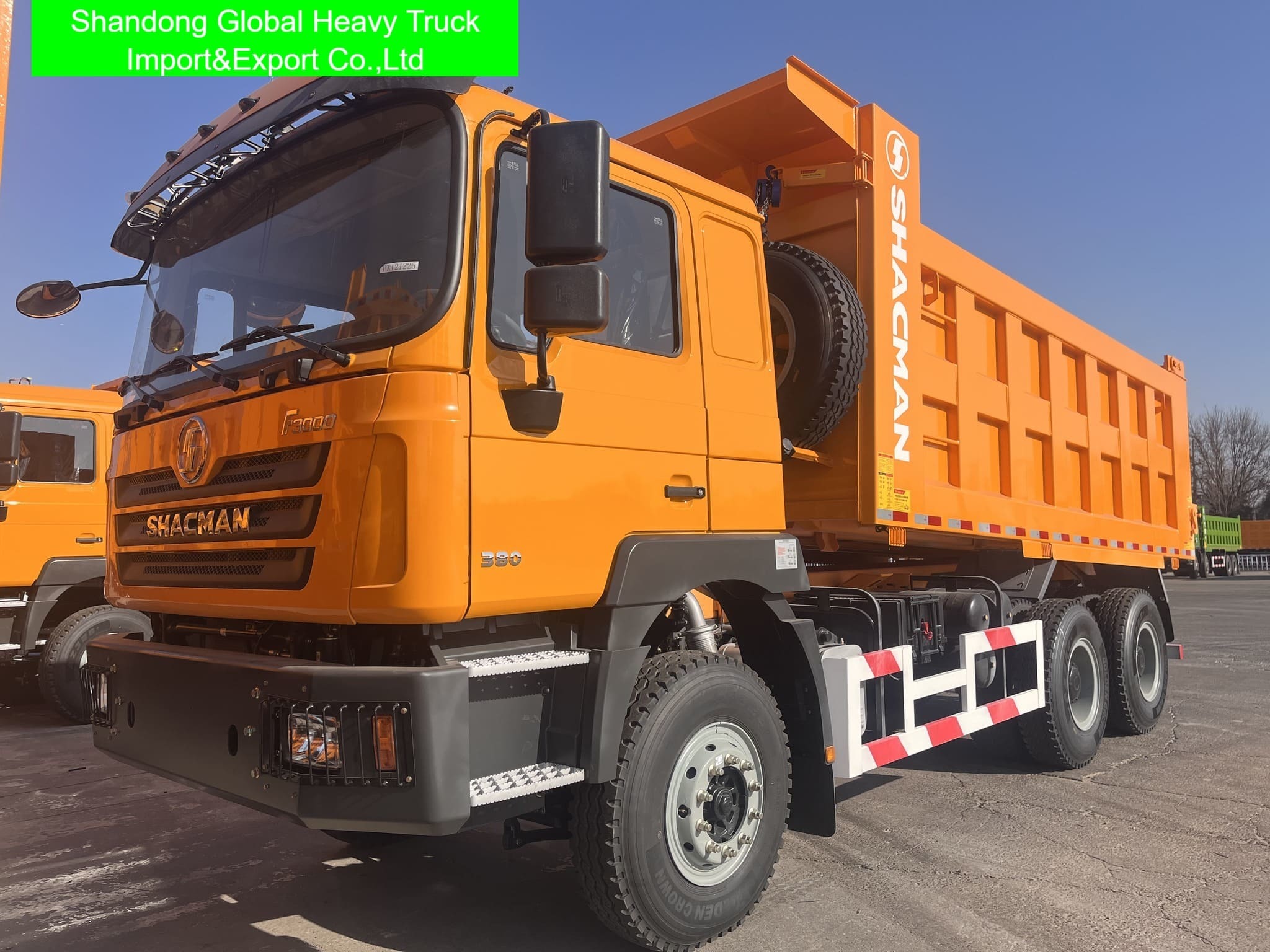 الصين شاكمان F3000 H3000 شاحنة 400HP 20 طن 6x4 10 عجلات شاكمان شاحنة قمامة مستعملة شاحنة تيبر سعر للبيع