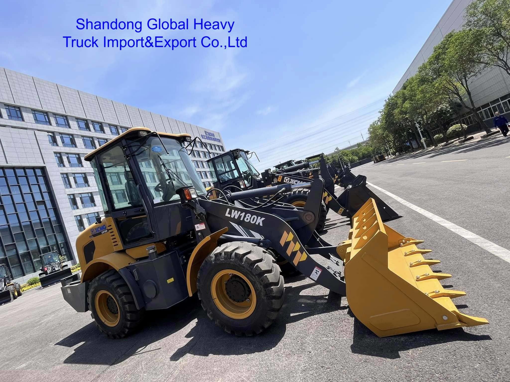 شاحنة عجلات ذات 1.8 طن لـ XCMG LW180K لبناء الطرق والتعدين