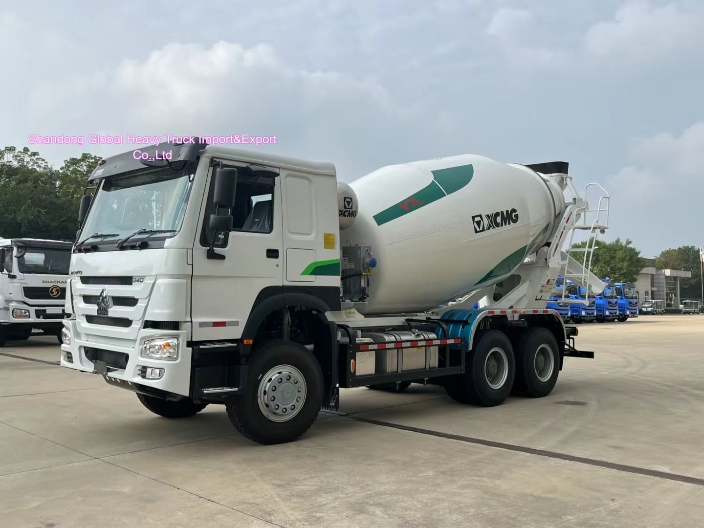 6×4 Concrete Mixer Truck 12m3 لـ زامبيا البناء