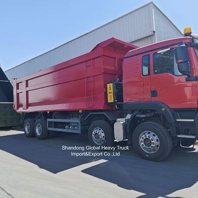 سينوتروك / HOWO Sitrak F3000 A7 371HP 8X4 6X4 Tracotor يدوي قاطع القمامة شاحنة مستعملة