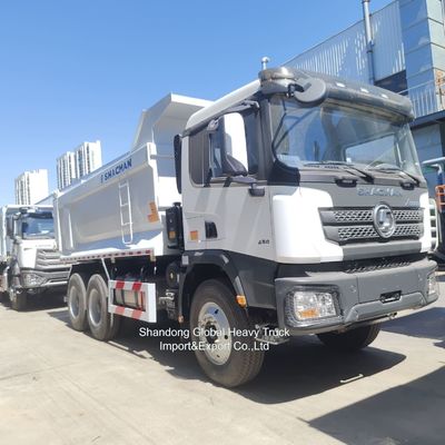 30 طن شاكمان F3000 6x4 10 عجلات شاحنة القمامة لعمل التعدين