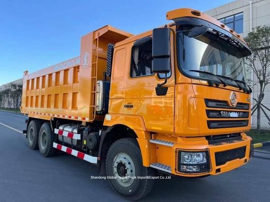 شاحنة قلاب شاكمان F3000 6×4 بمحرك Weichai بقوة 340 حصان/380 حصان وحمولة 40 طنًا وتكوين دفع 6×4