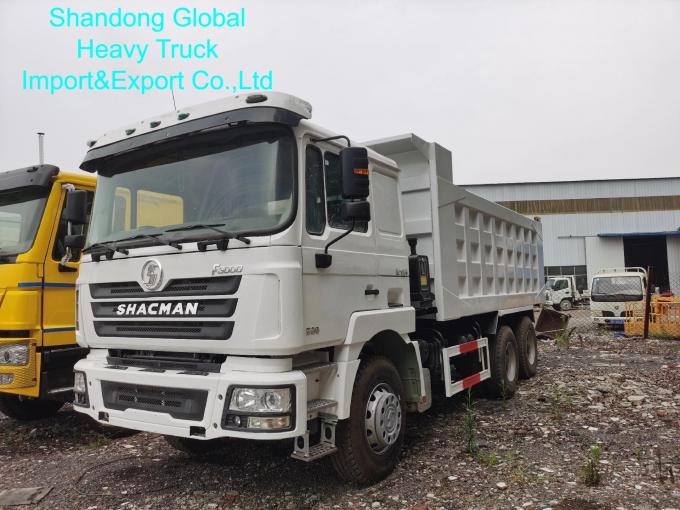 SHACMAN F3000 6×4 U-shape Dump Truck in operation