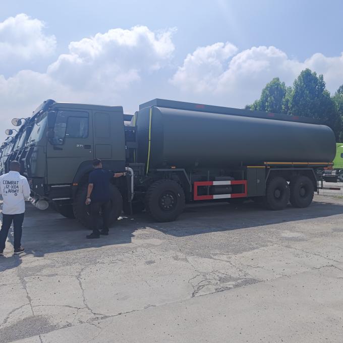 HOWO 8×8 60000L Fuel Tank Truck side view